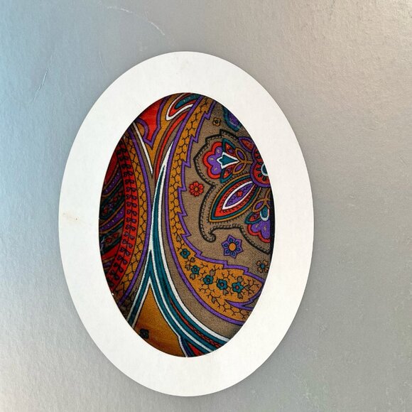 Vintage Christian Dior Silk Paisley Scarf - Picture 13 of 13